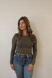 Leela Top Dark Taupe